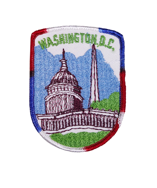 Vintage Washington D.C. Embroidered Patch