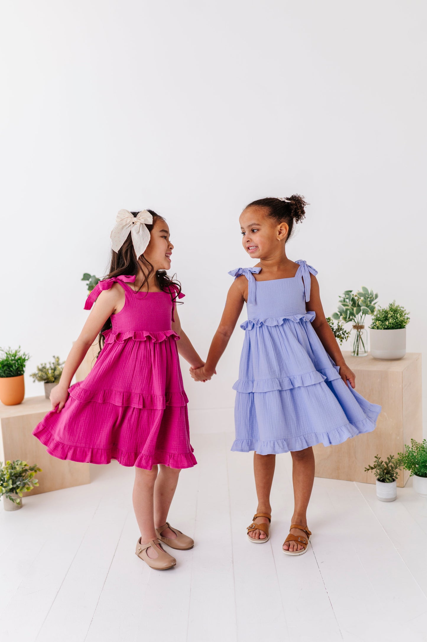 Ocean | Ruffle Strappy Twirl Dress