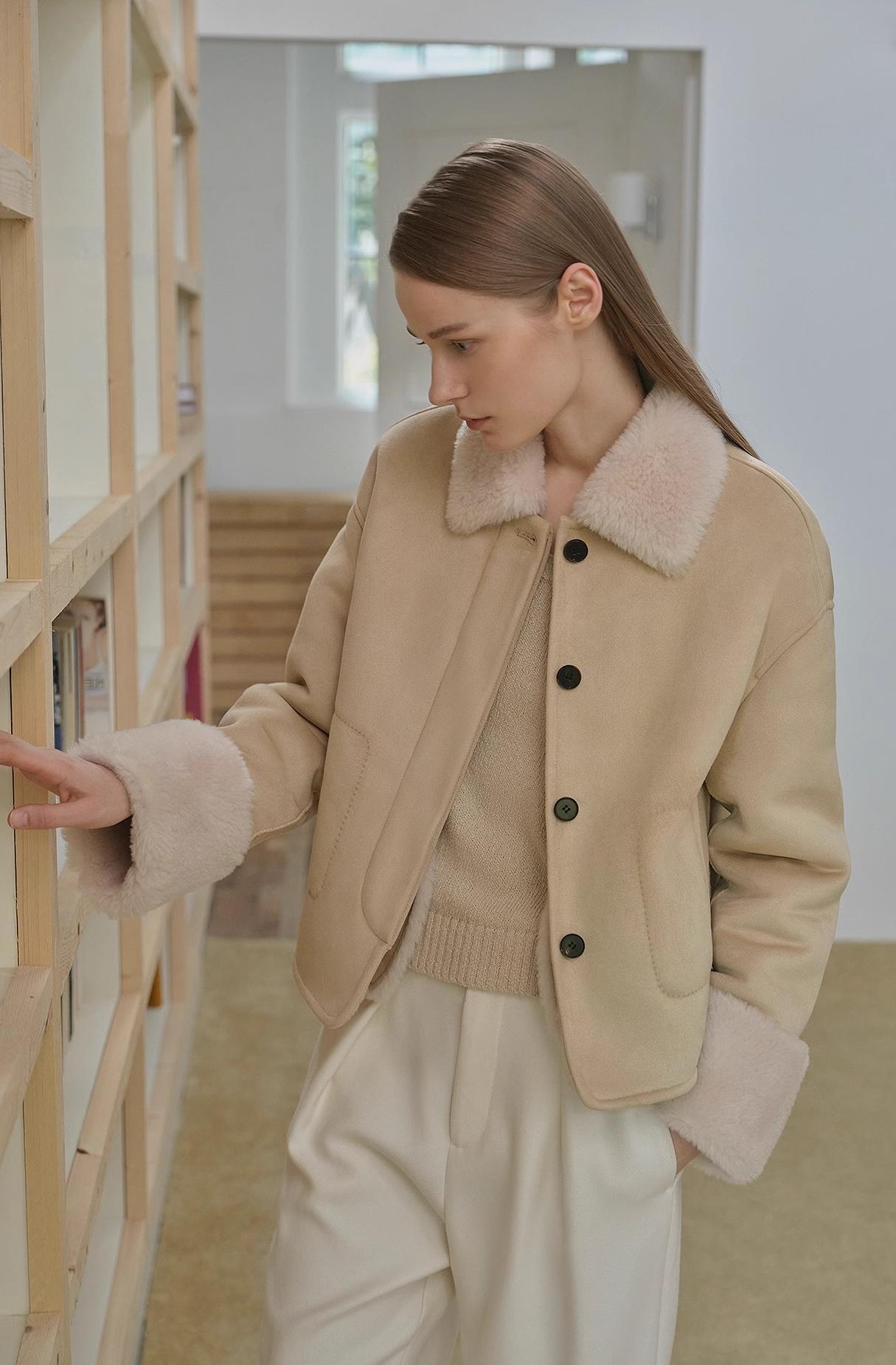 Slightly Sweet Latte Jacket