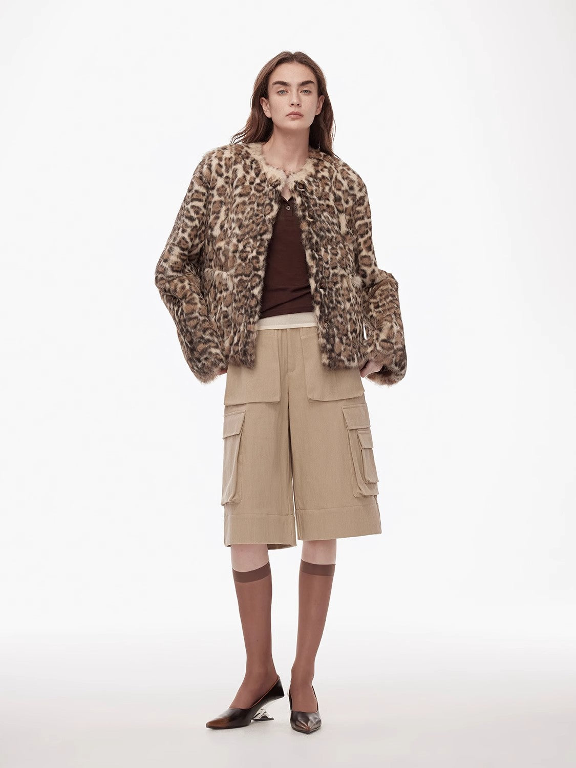 Leopard Print Guide Rabbit Jacket