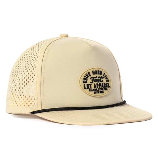 WATERPROOF APEX SNAPBACK HAT - CREAM