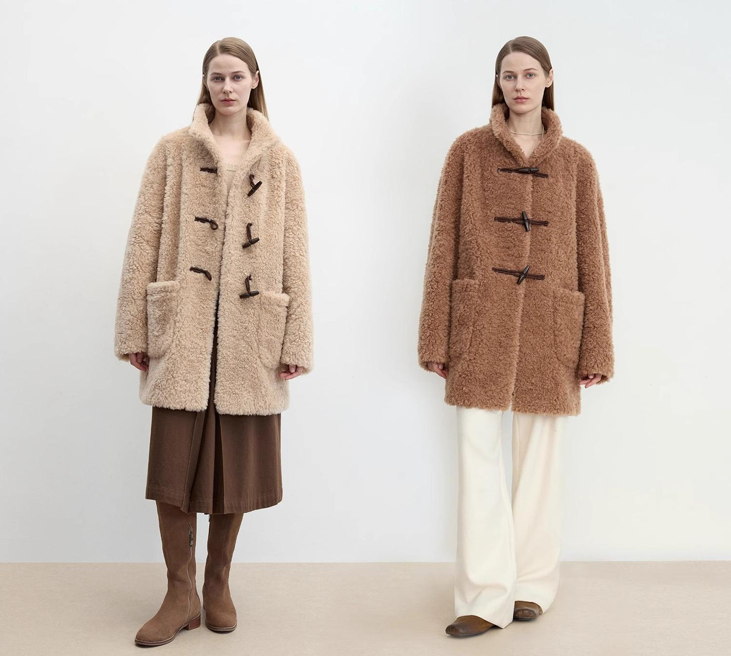 Light and Wandering Sherling Coat