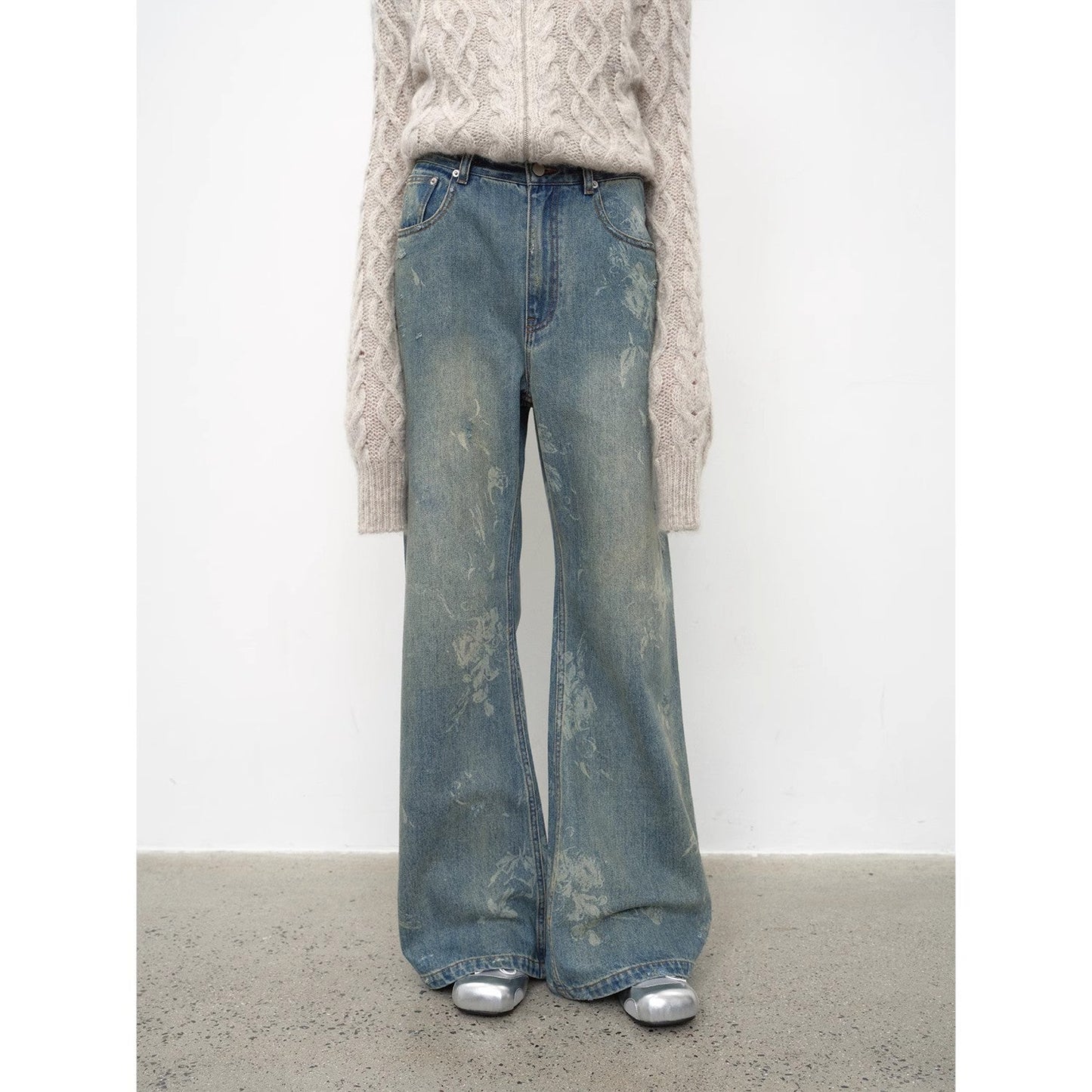 Denim Shadow Jeans