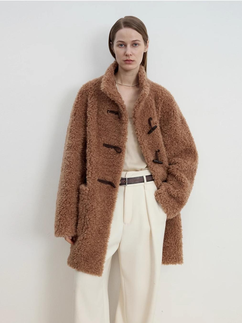 Light and Wandering Sherling Coat