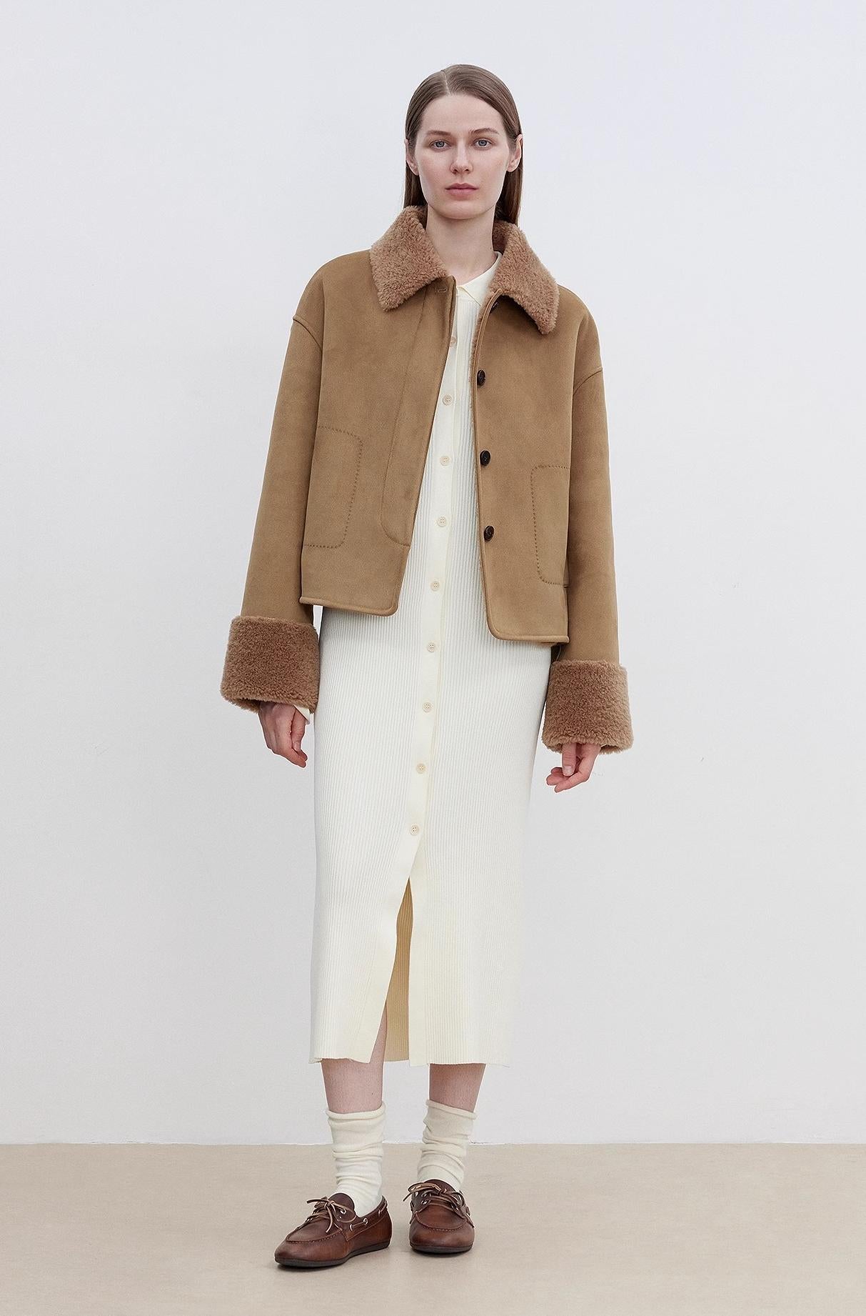 Slightly Sweet Latte Jacket