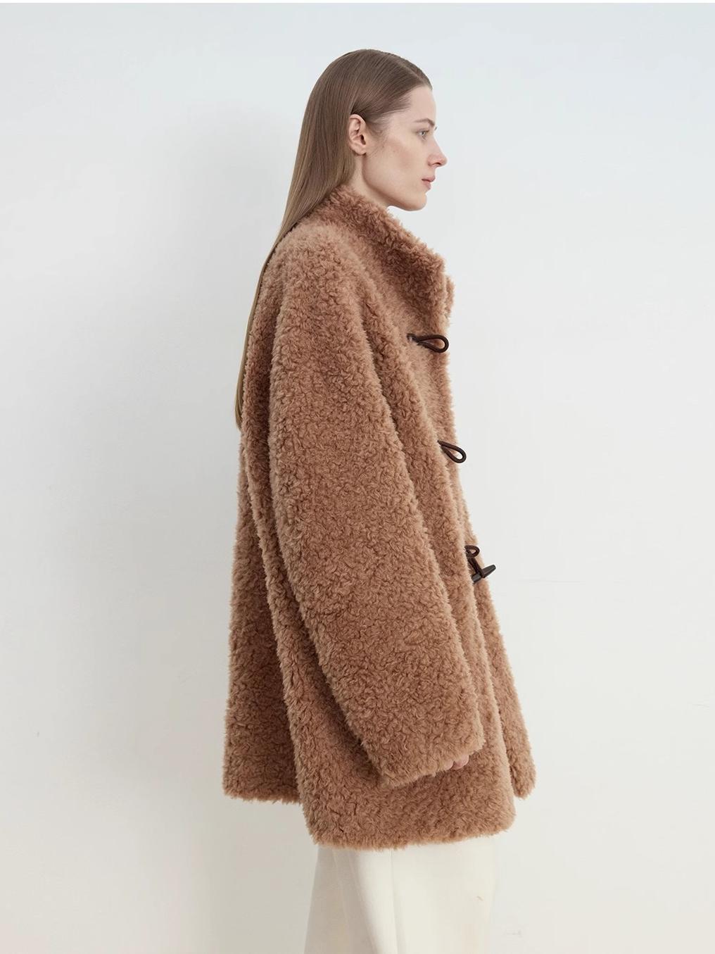 Light and Wandering Sherling Coat