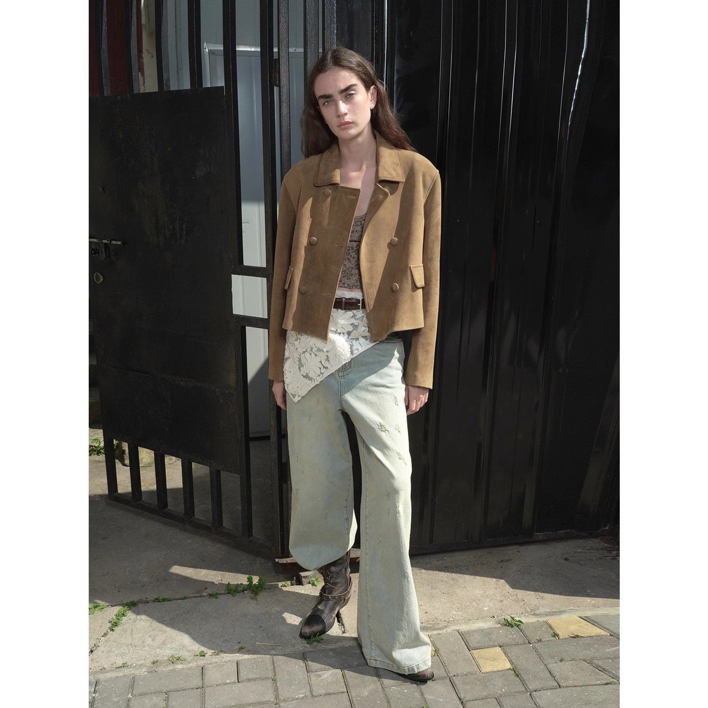 Nth Power Suede Lambskin Jacket