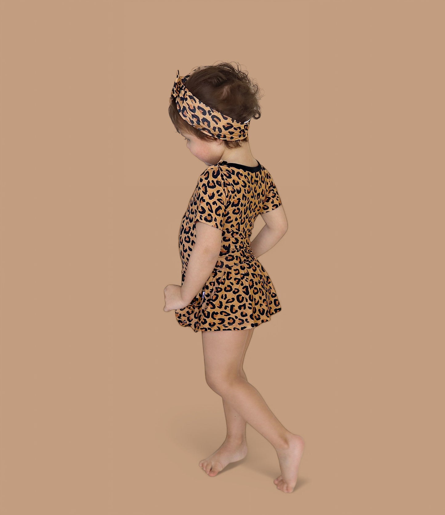 LEOPARD DREAM BODYSUIT DRESS