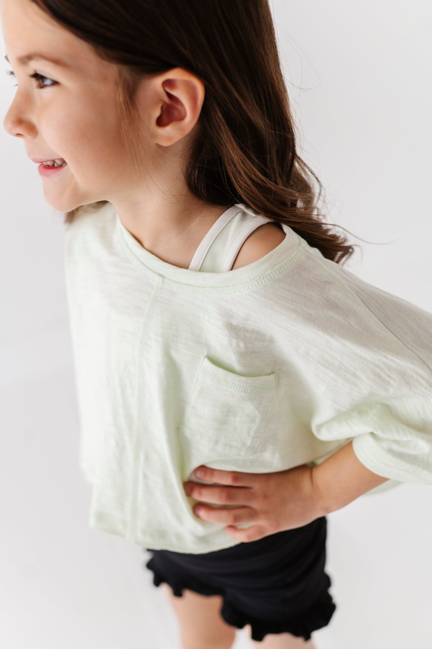 Hint of Mint | Boxy Crop