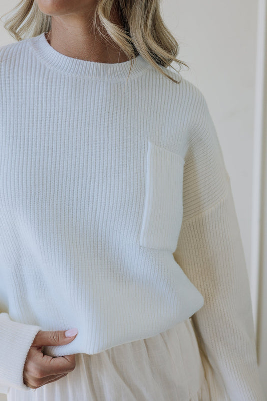 Claire Temple Sweater in Ivory