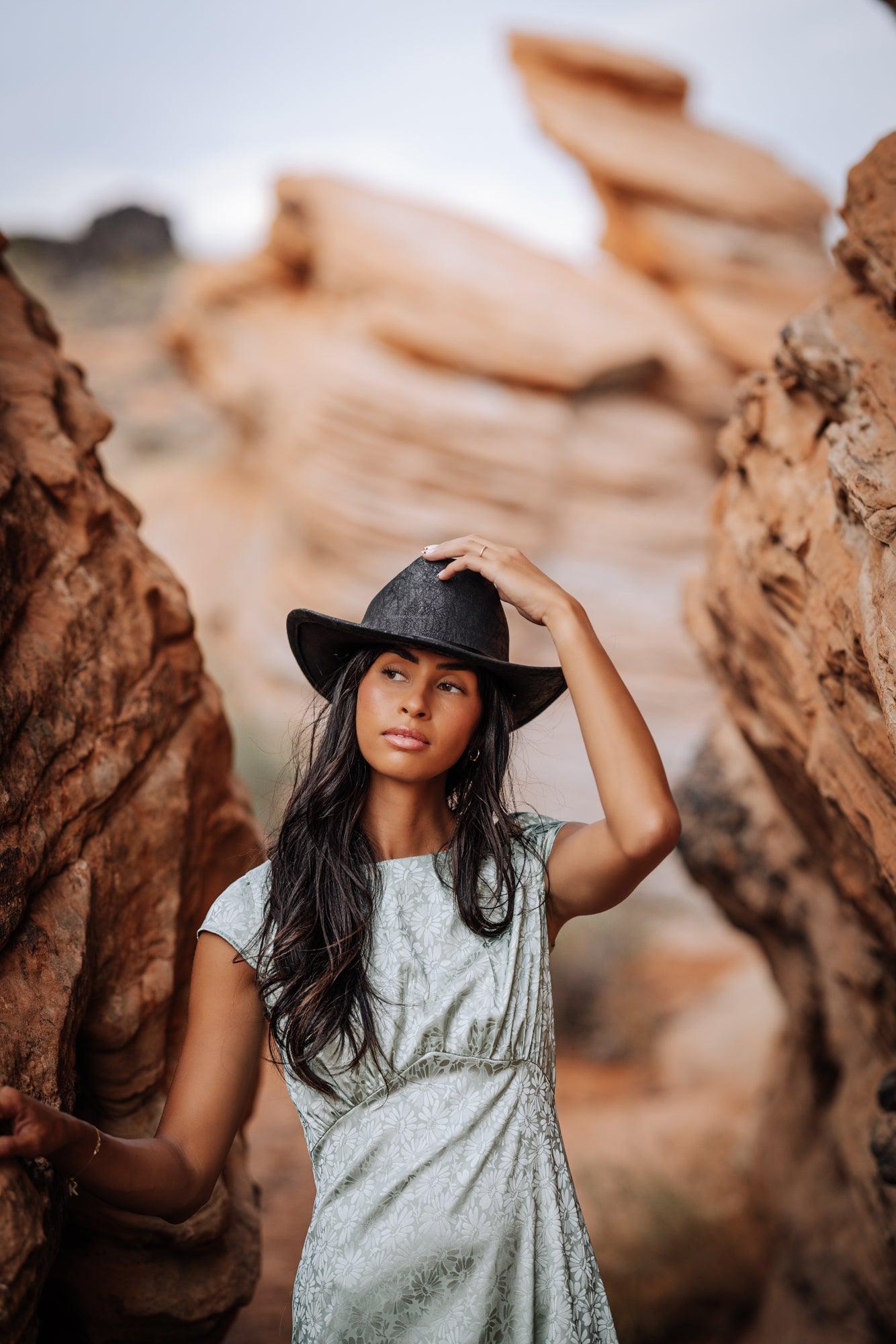 Indie Midi Dress in Sage Green