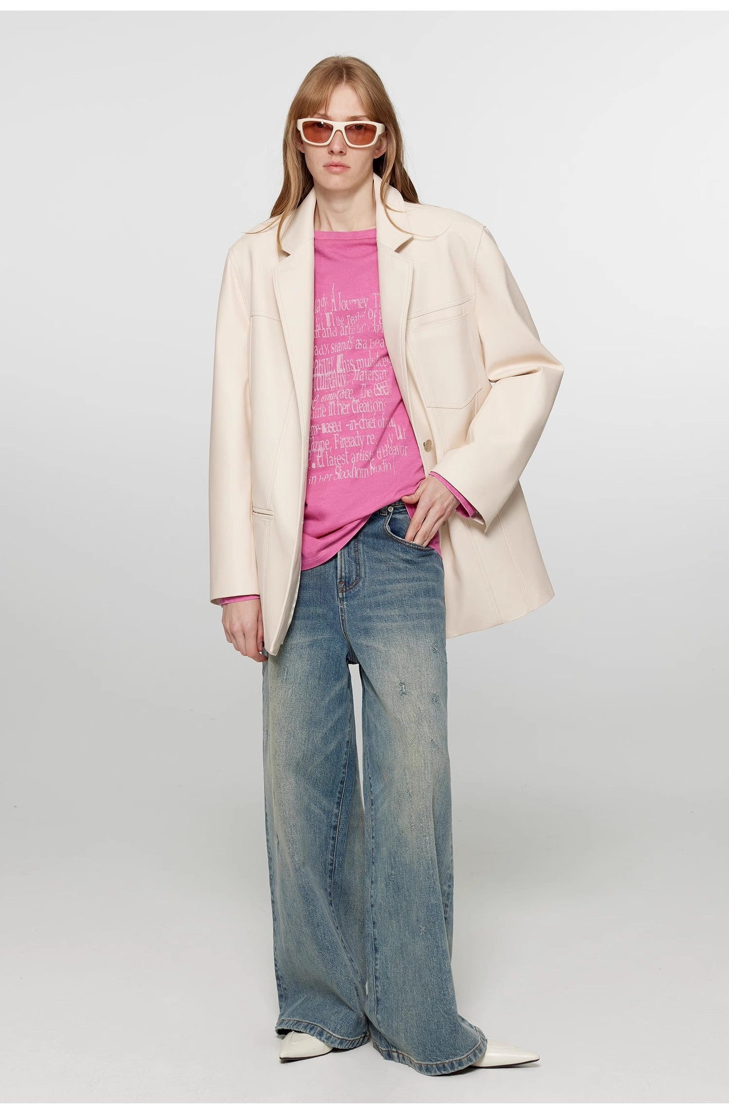 Leather Corsi Black Sheepskin Blazer