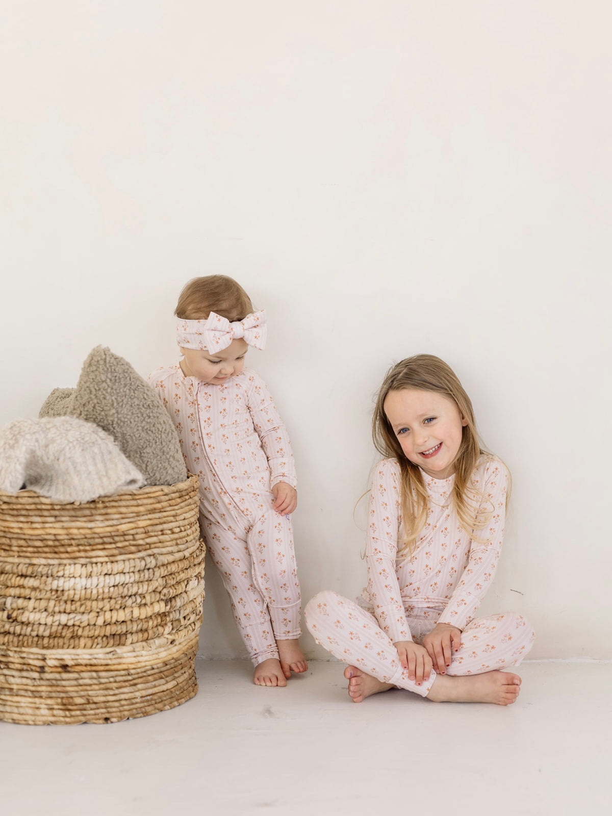 Logan Floral | Bamboo Two Piece Pajamas