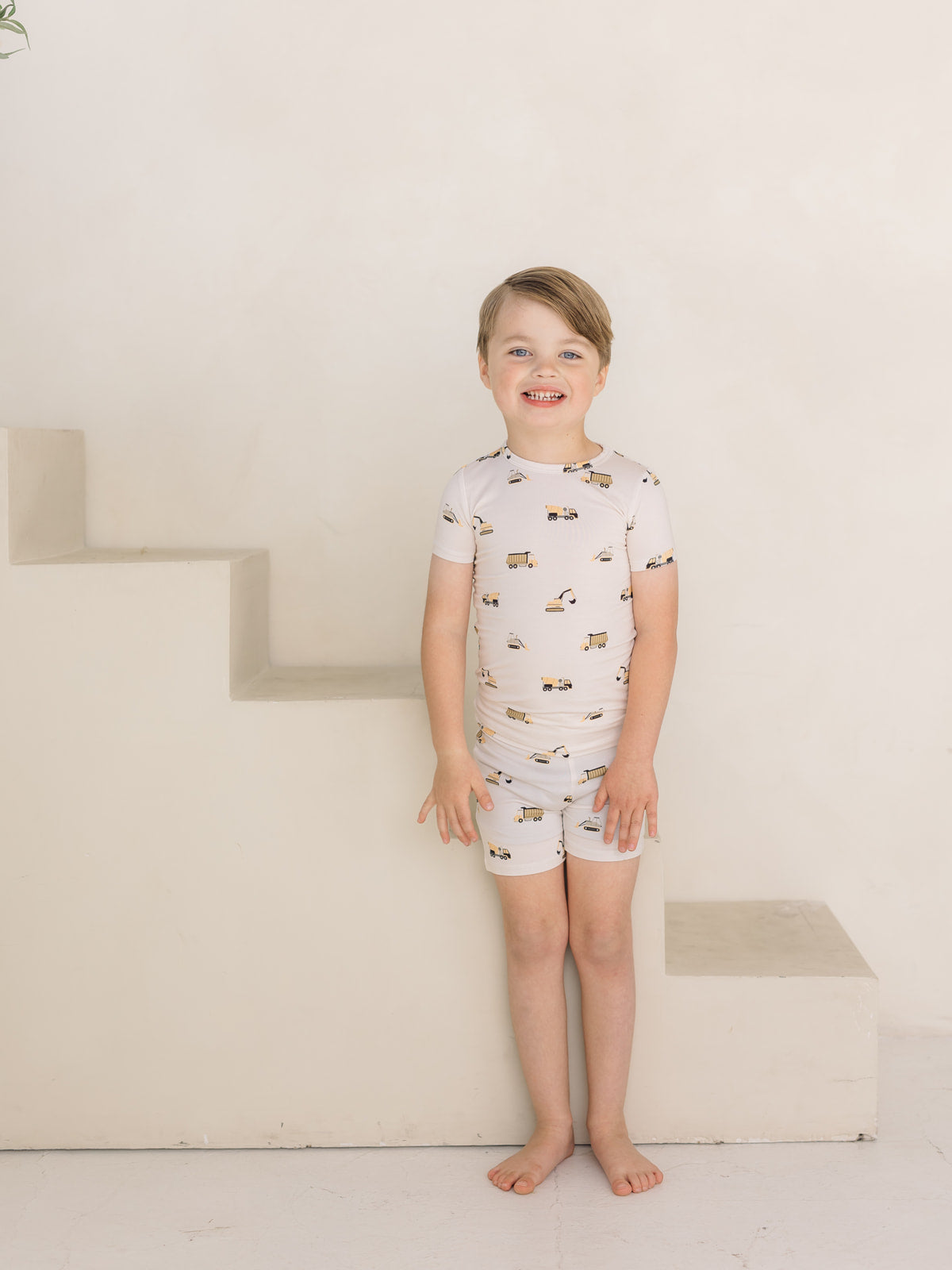 Construction | Bamboo Toddler Short Set
