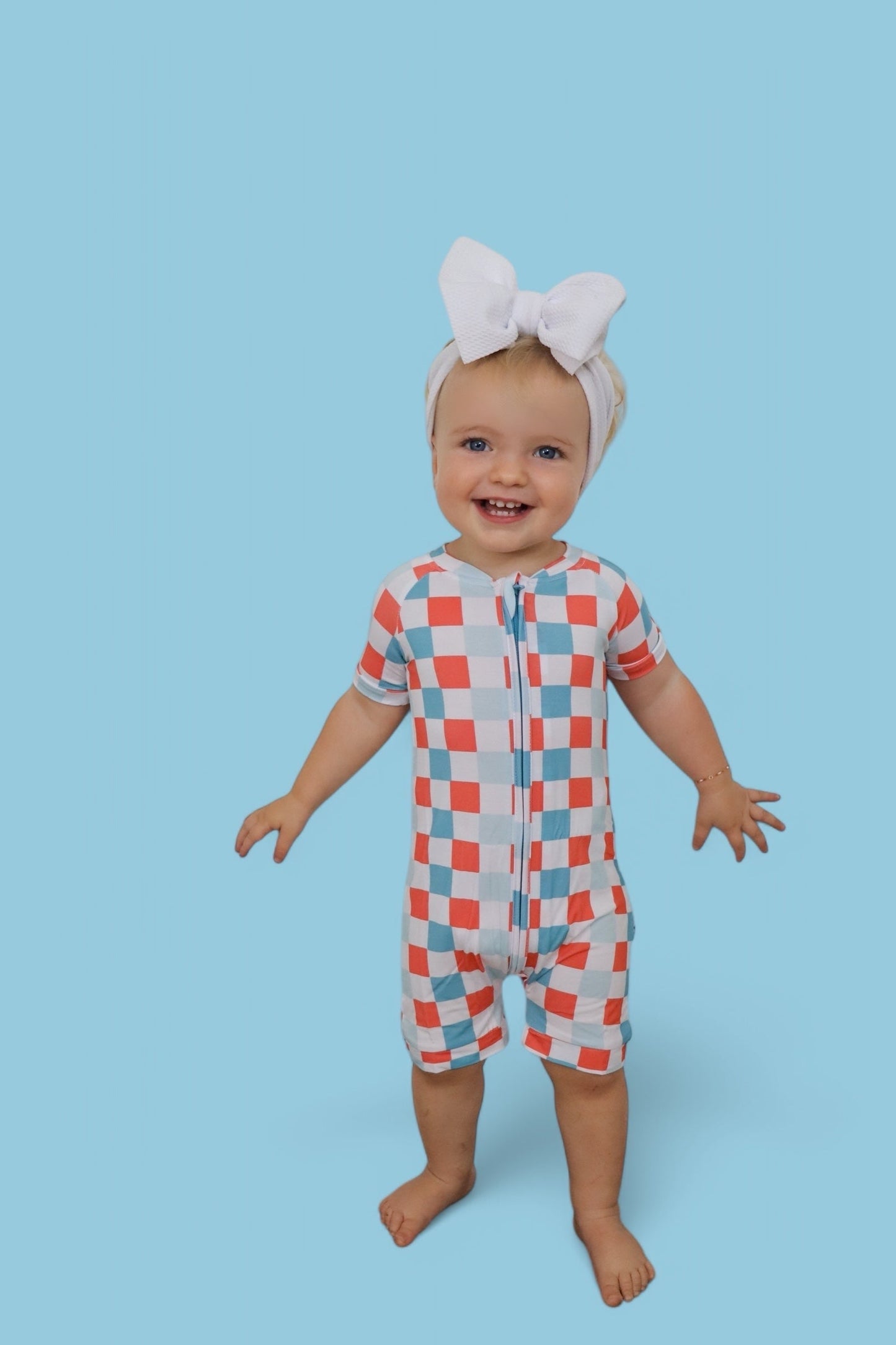 USA CHECKERS DREAM SHORTIE