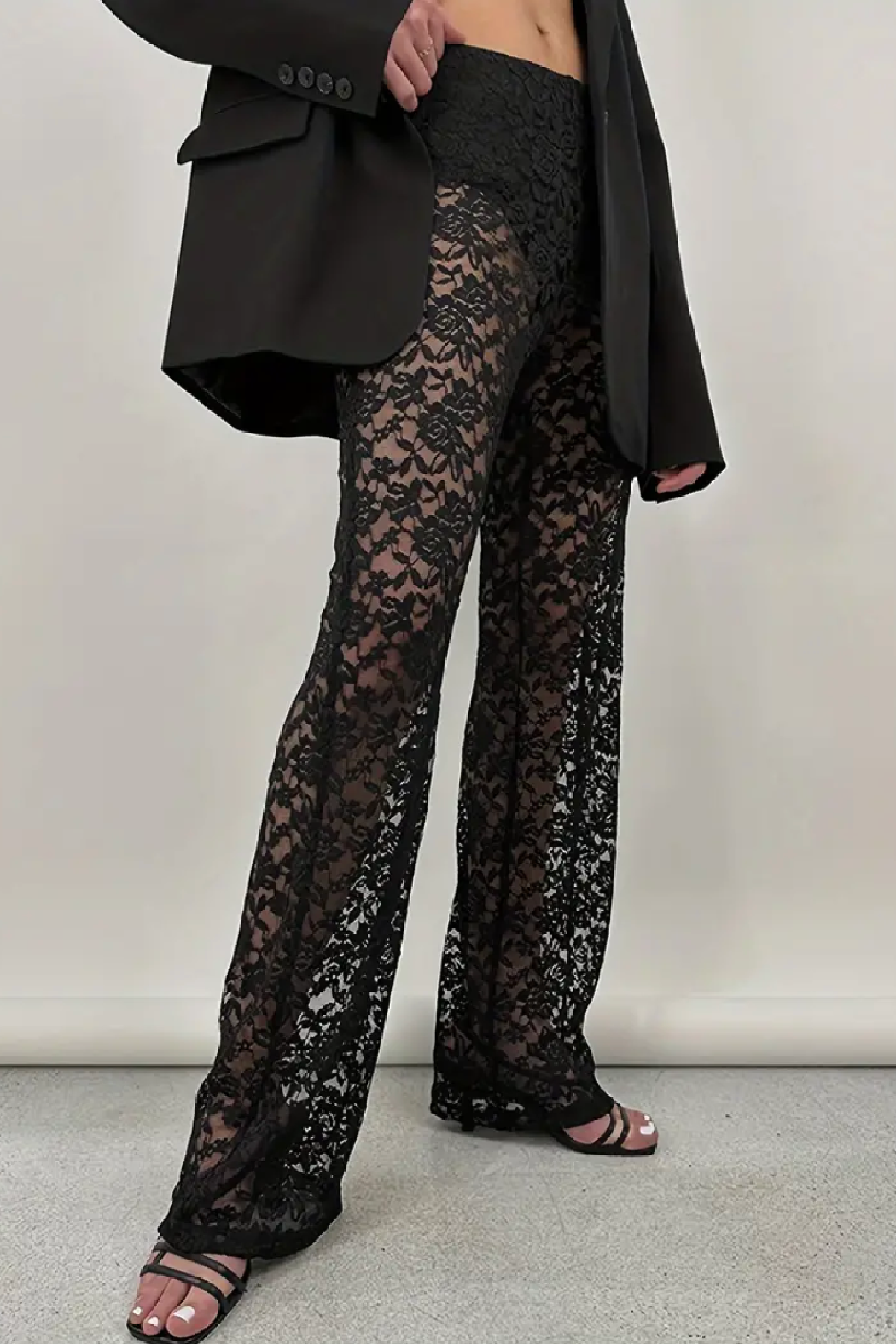 Lace pants
