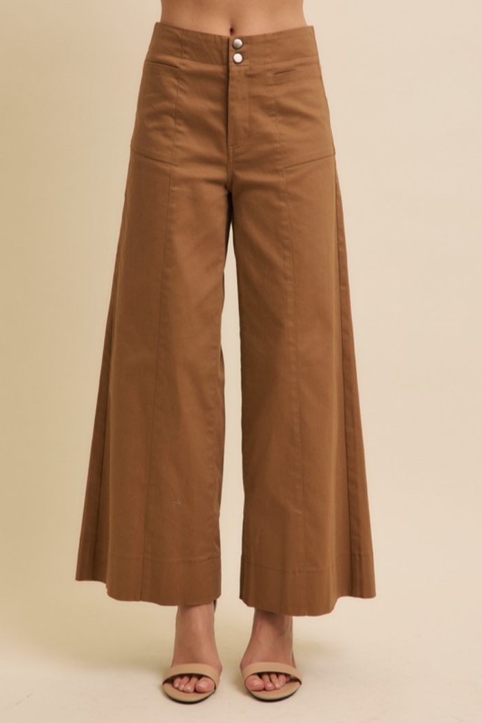 Wide Leg Stretch Pant