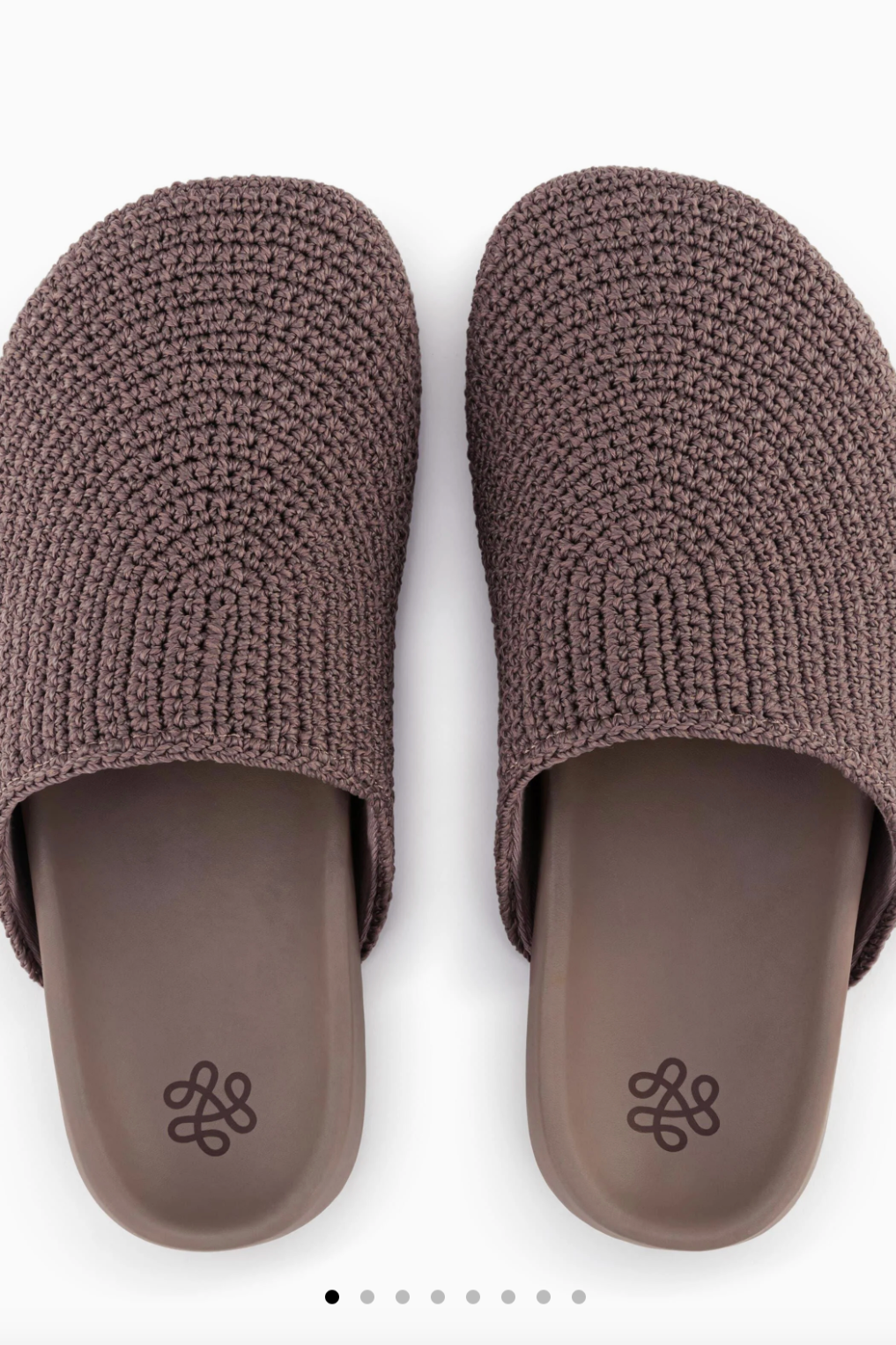 Bolinas Crocheted Clogs - Mushroom