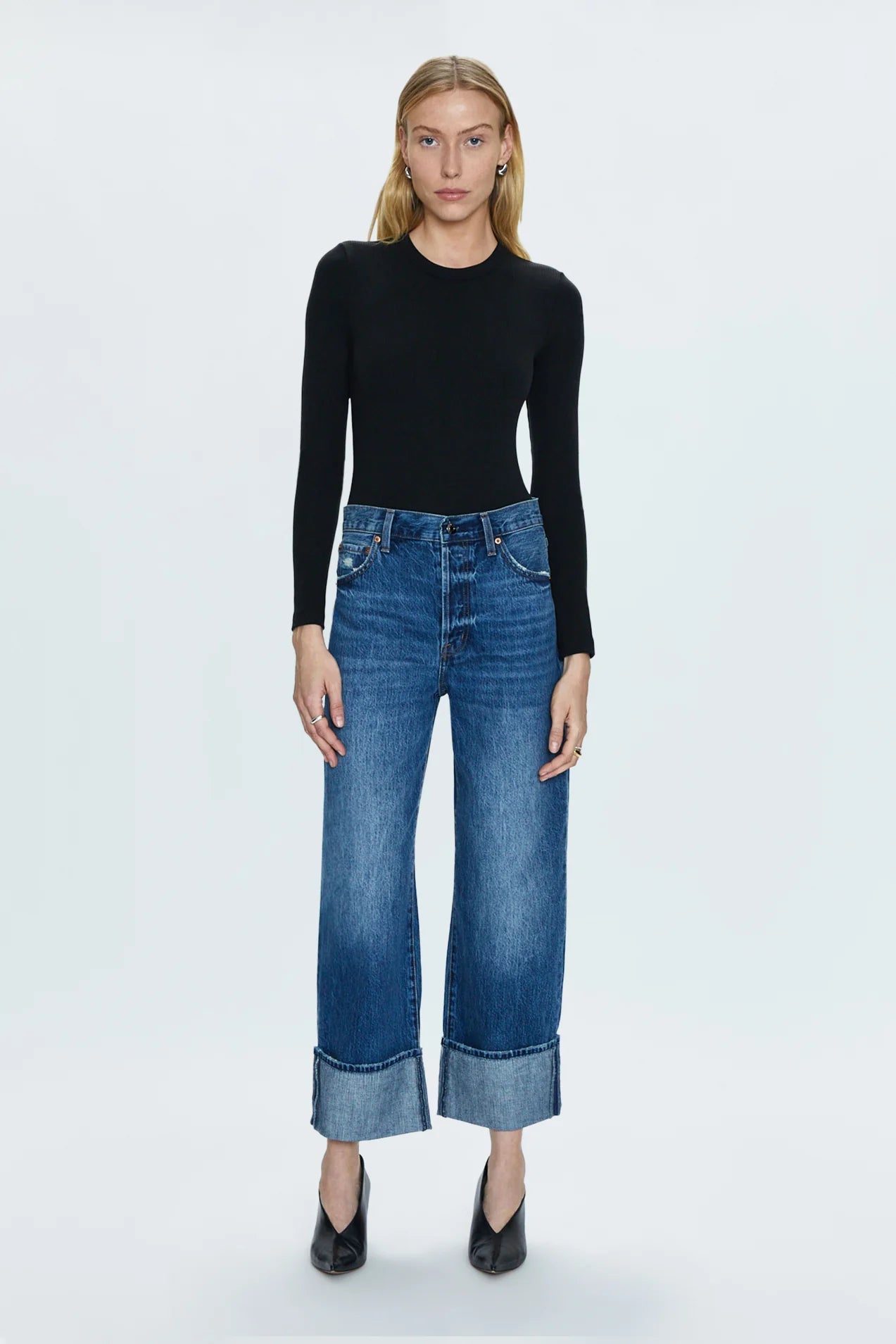Ryder High Rise Cuffed Jean - Fulton