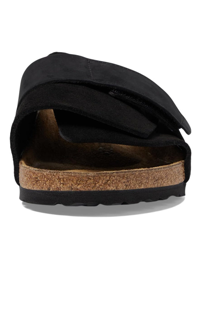 Birkenstock Kyoto Narrow Width in Black Suede