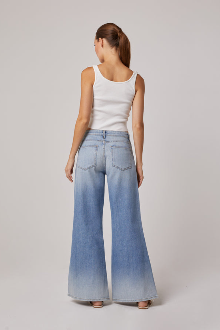 Cary high rise wide leg jeans