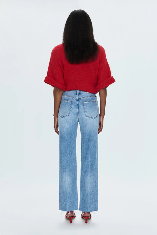 Cassie Super High Rise Straight- Savvy Vintage