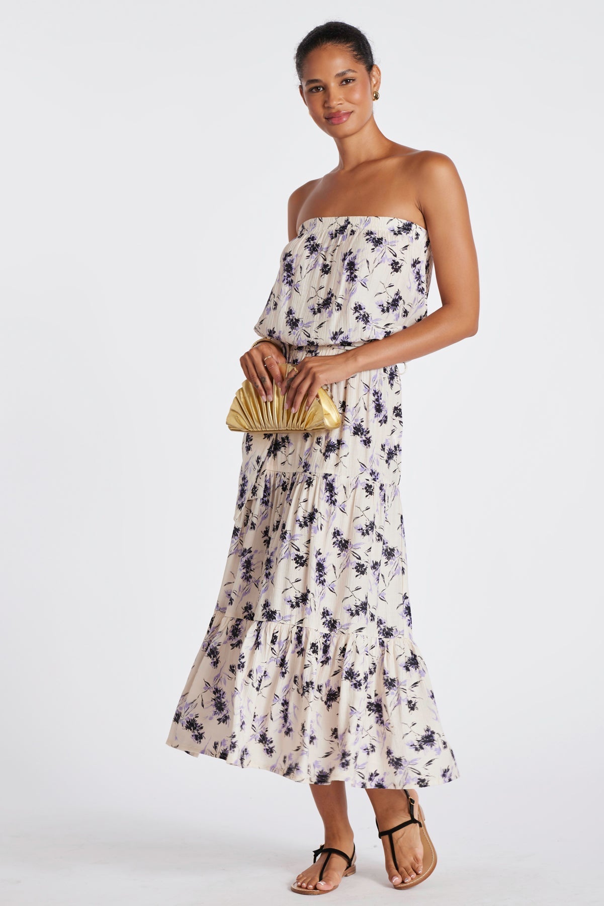 Serafina Dress - IRIS PRINT