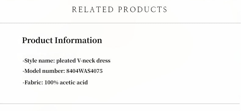 EASTMAN Dress