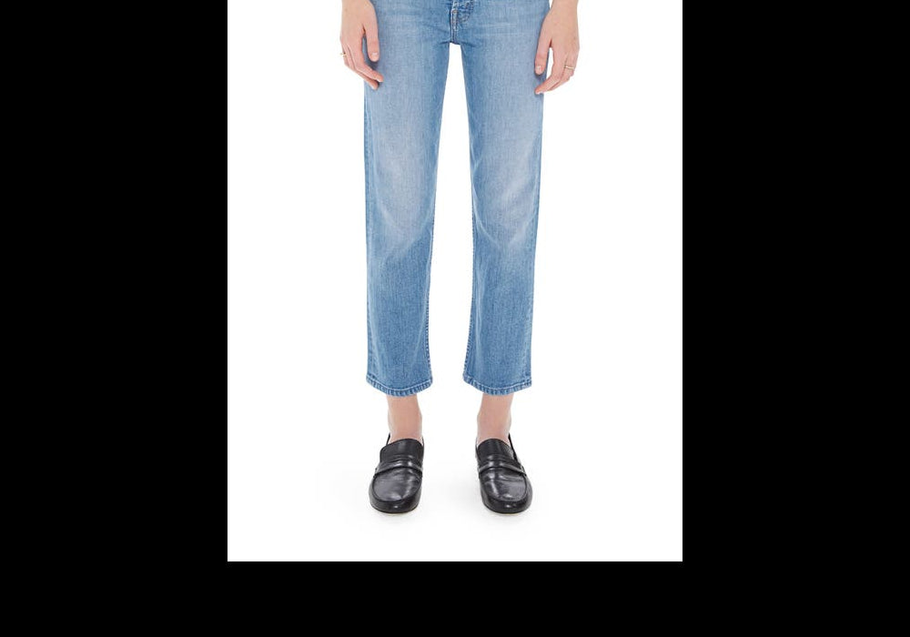 MOTHER Women's World At My Feet Tomcat Crop Jeans Size 28