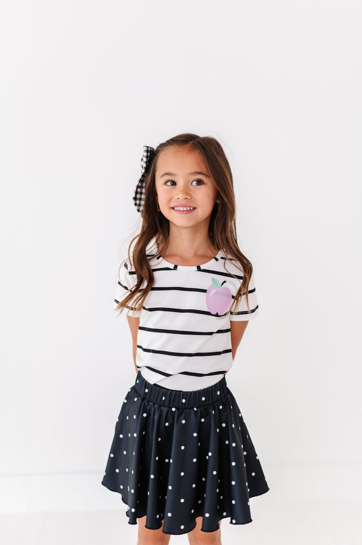 Pocket Apple Stripe Tee