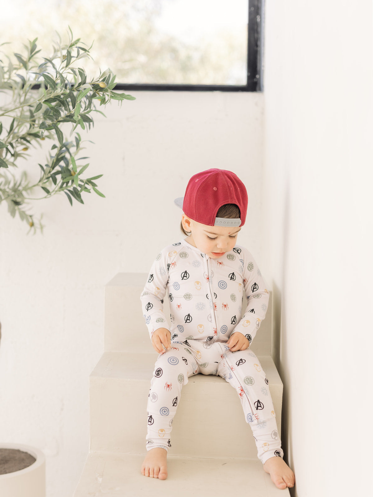 Hero | Bamboo Zip Pajamas