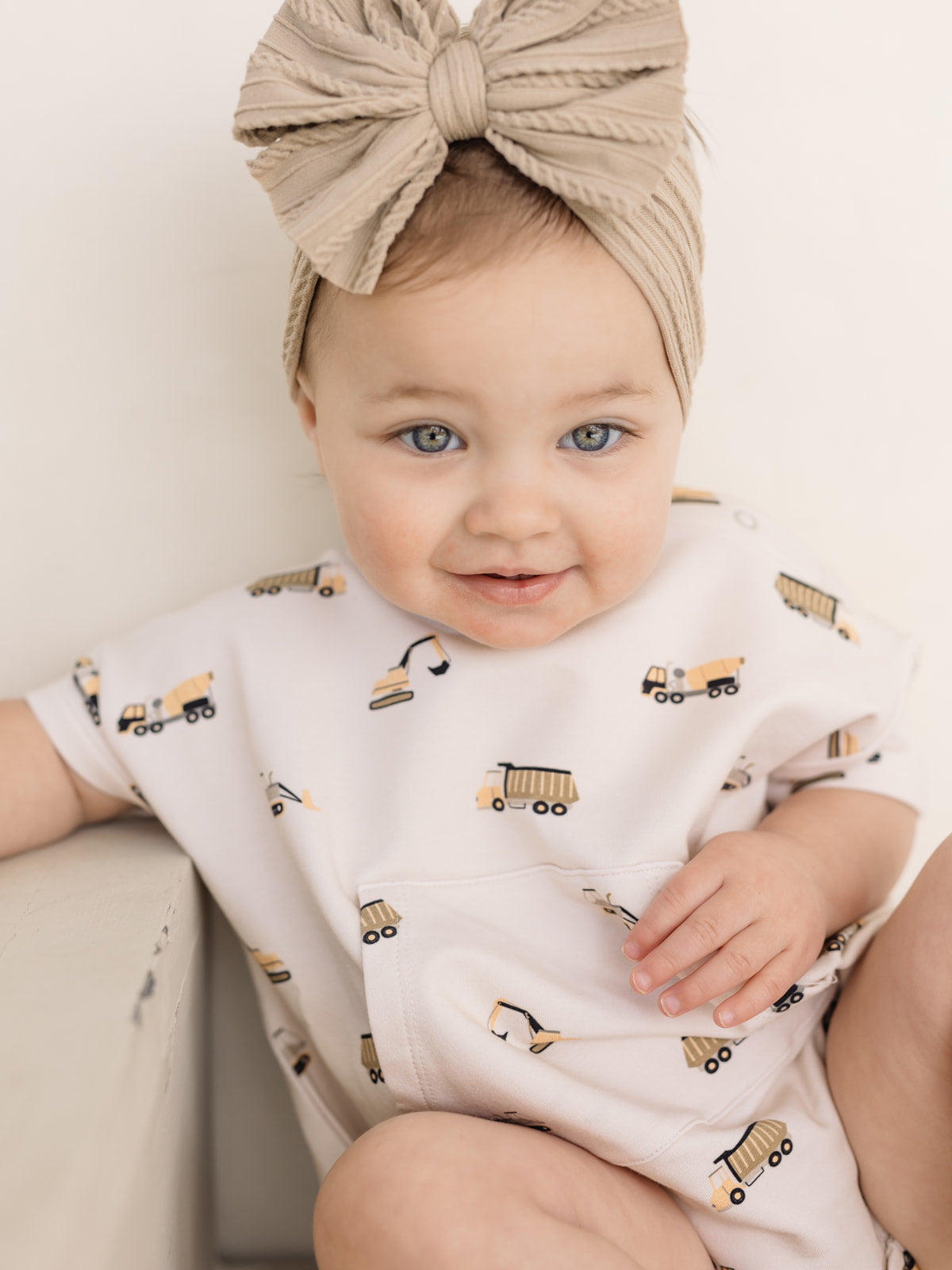 Construction | Short Sleeve Romper