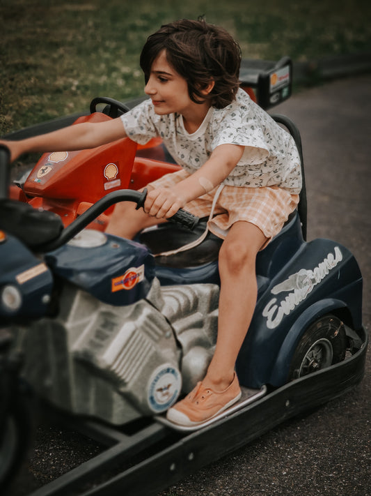 Swim Trunks | UPF + Recycled - Buckwheat Plaid