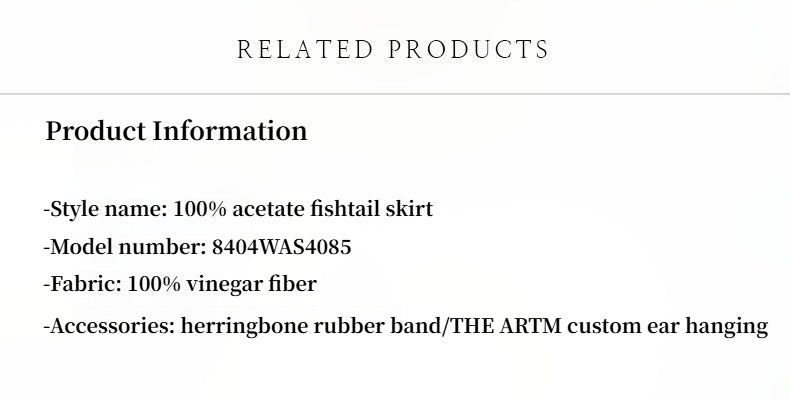 East Fishtail Skirt