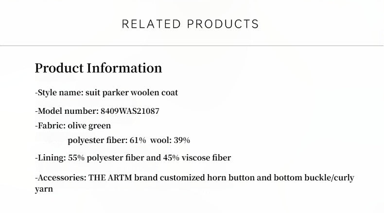 Vertical Texture Wool Tweed Coat Detachable Fur Collar