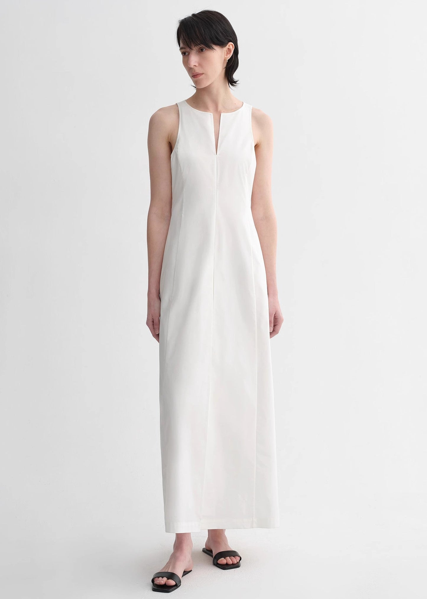 Micro-Cocoon-Shaped Dress
