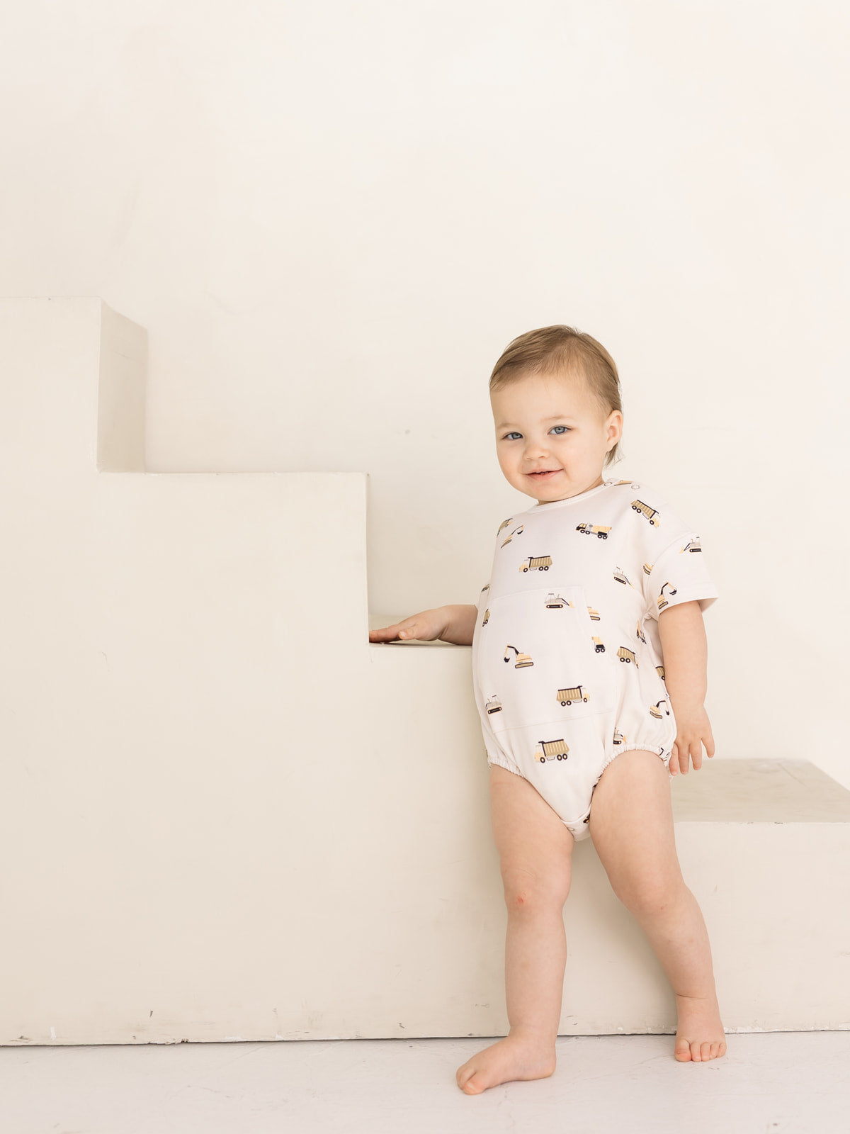 Construction | Short Sleeve Romper
