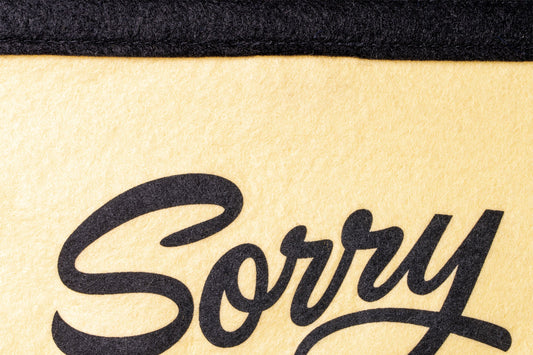 No Boot No Scoot No Boogie Camp Flag • Holy Smokes x Oxford Pennant