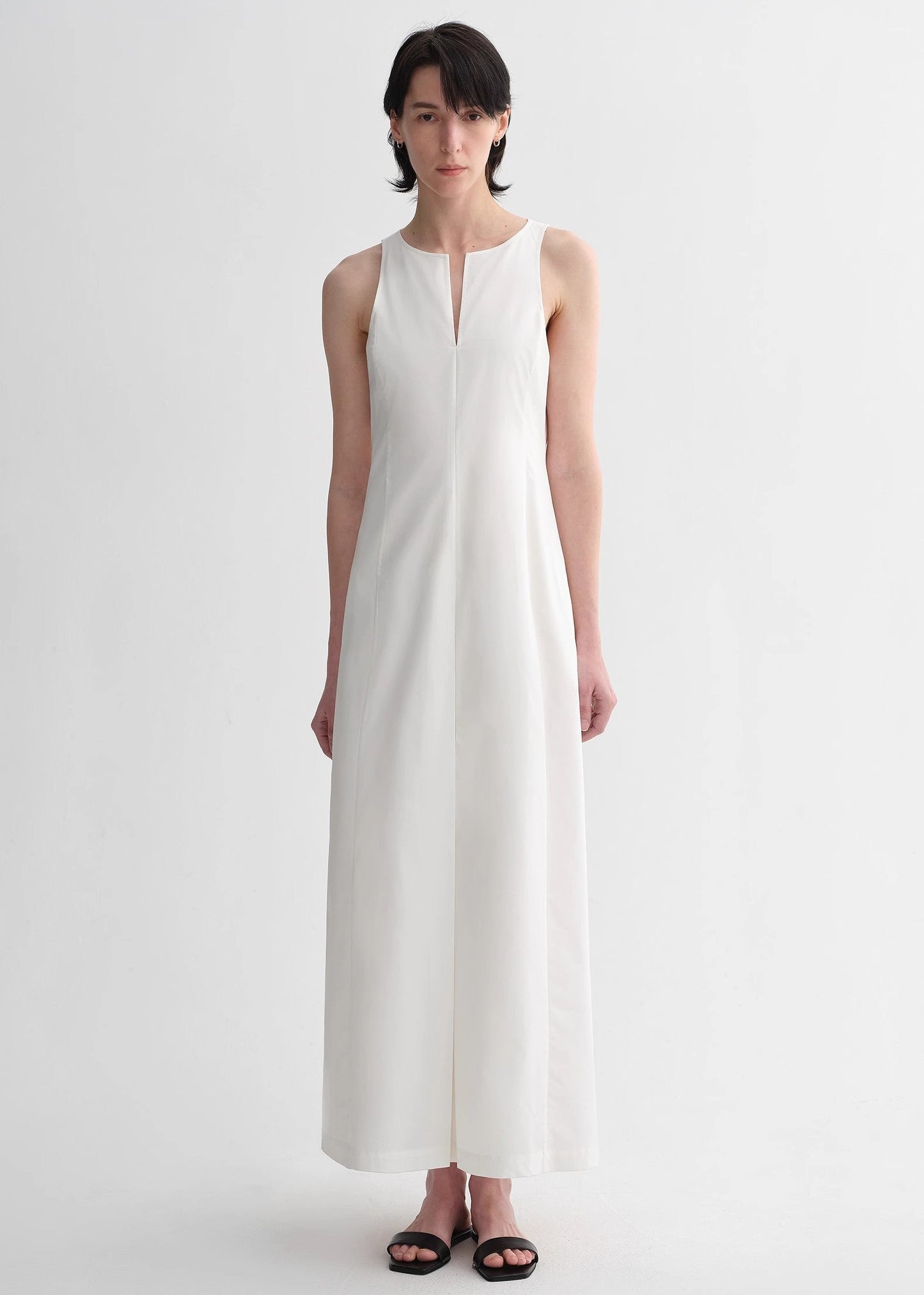 Micro-Cocoon-Shaped Dress