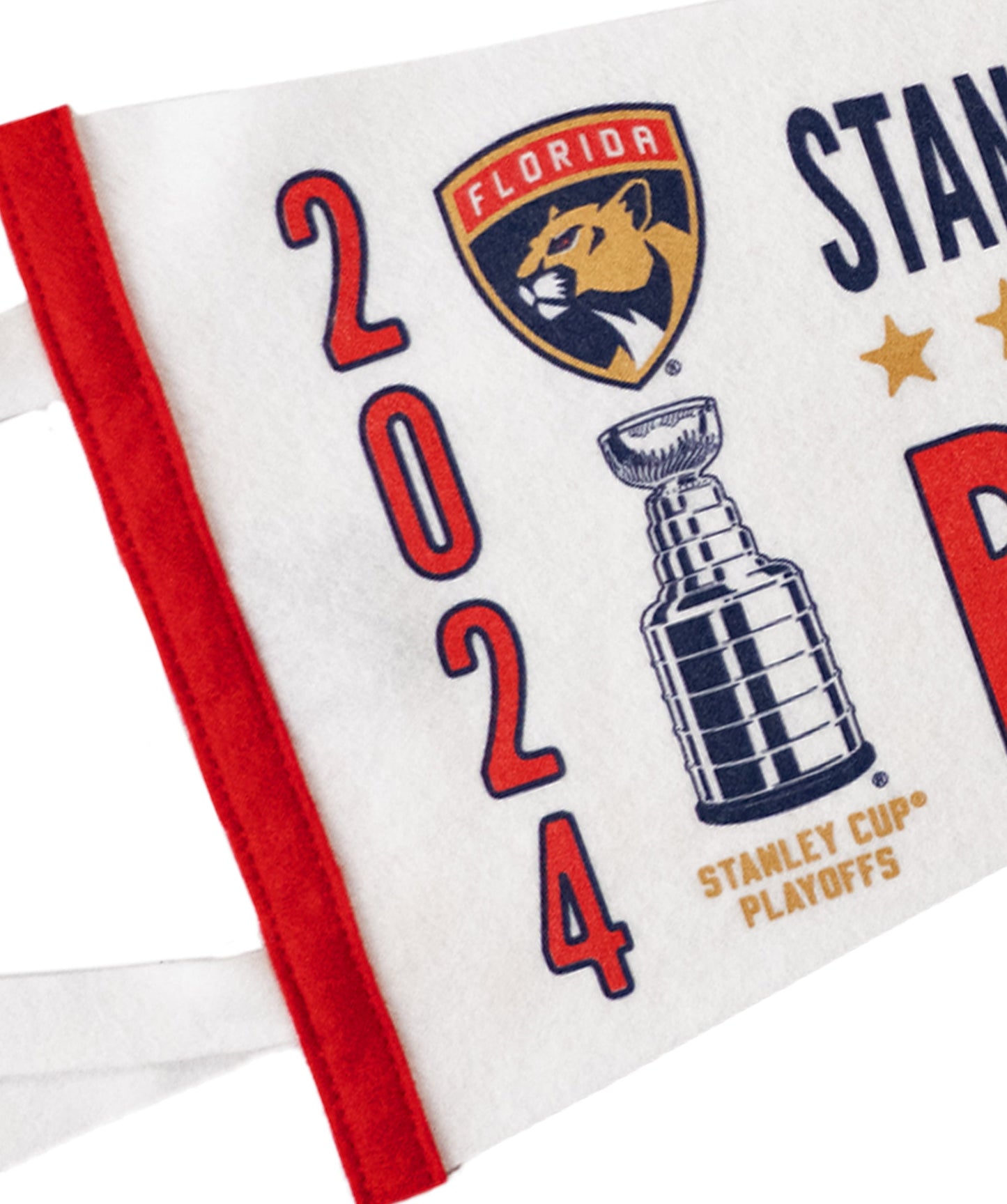 Florida Panthers 2024 Stanley Cup Champions Pennant • NHL x Oxford Pennant
