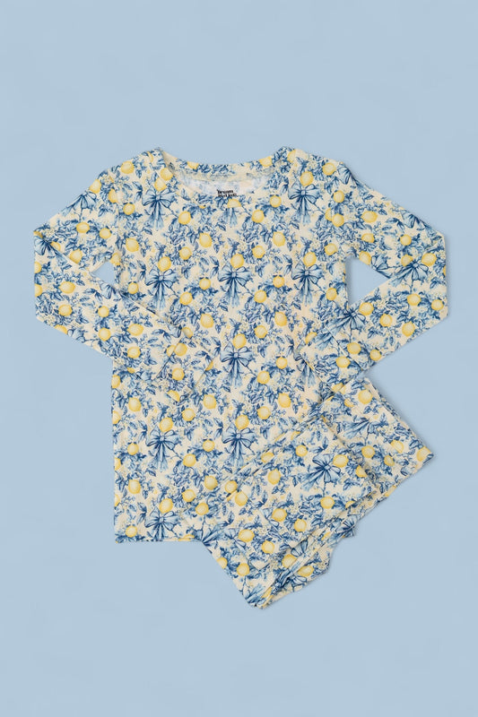 VINTAGE CITRUS TOILE DREAM SET