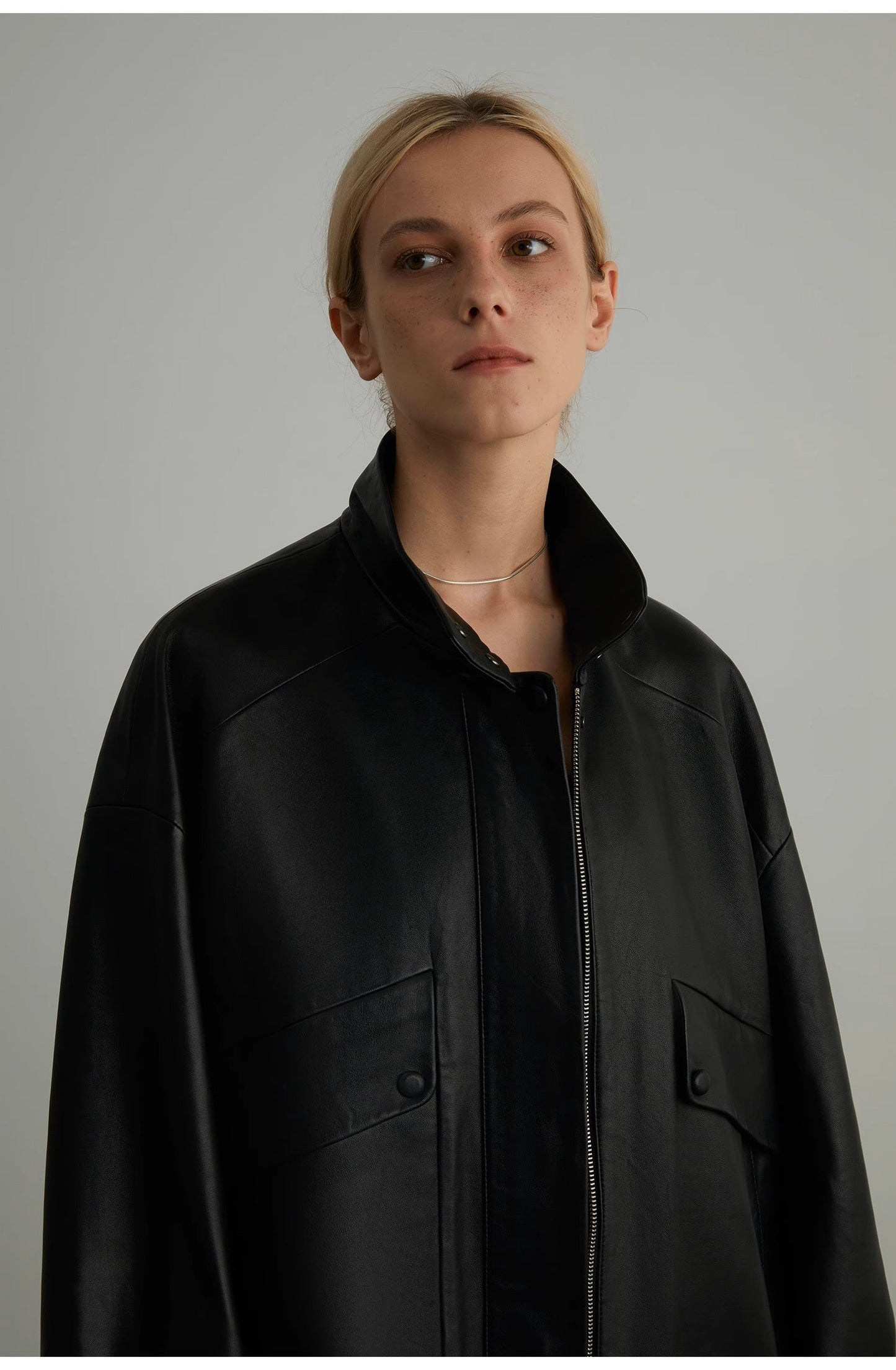 Sheep Leather Motorcycle Short Jacket Loveless Muse