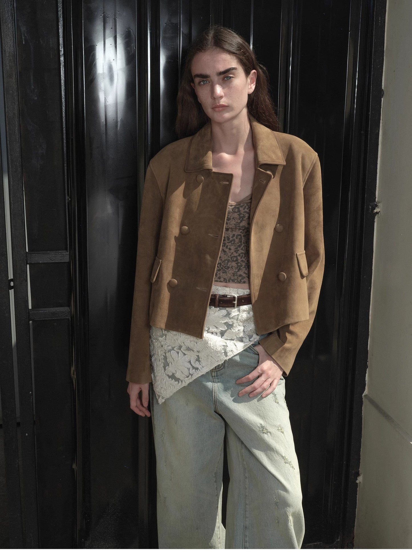 Nth Power Suede Lambskin Jacket