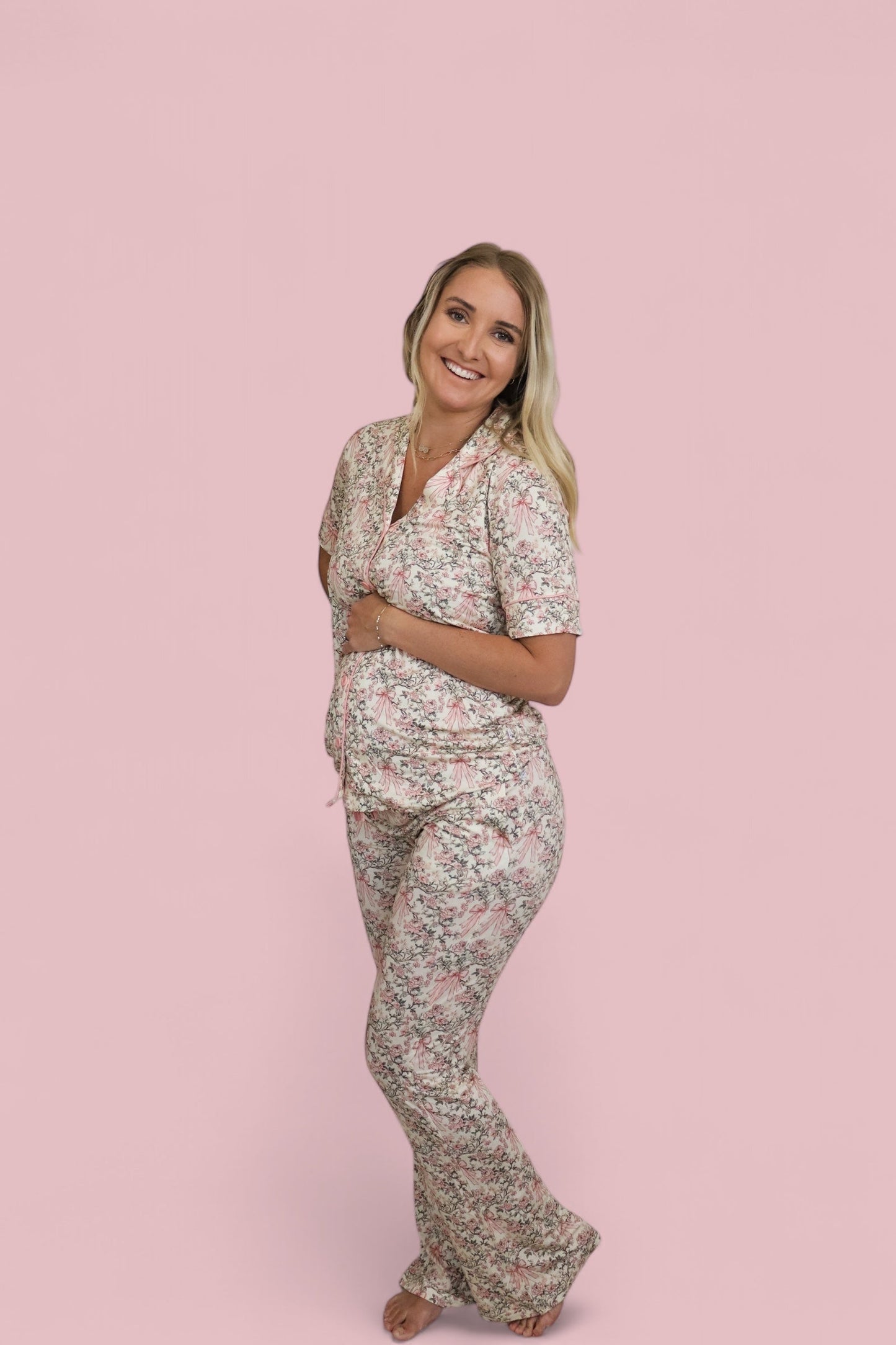 VICTORIAN BLOOM WOMEN’S RELAXED FLARE DREAM SET