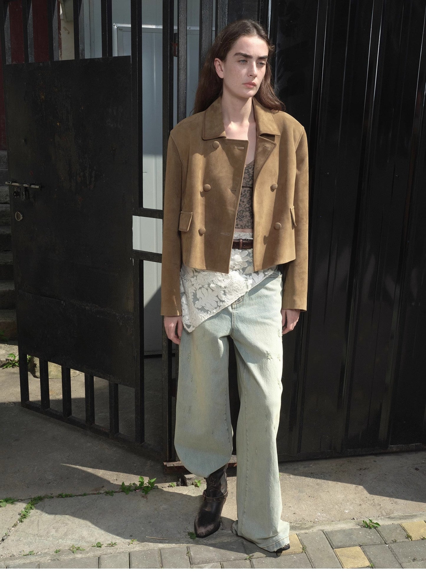 Nth Power Suede Lambskin Jacket