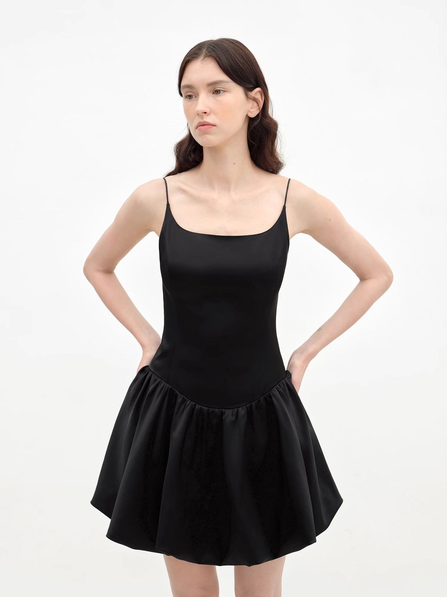 "Ballet" Acetate Satin Luxury Slip Dress