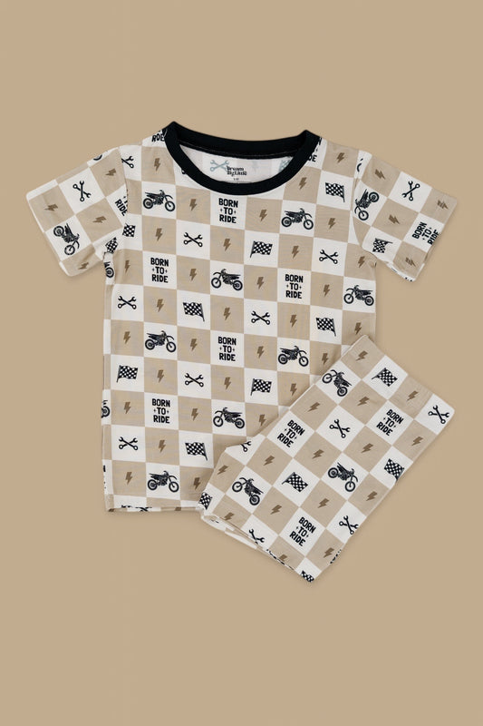 BORN TO RIDE DREAM SHORT SET