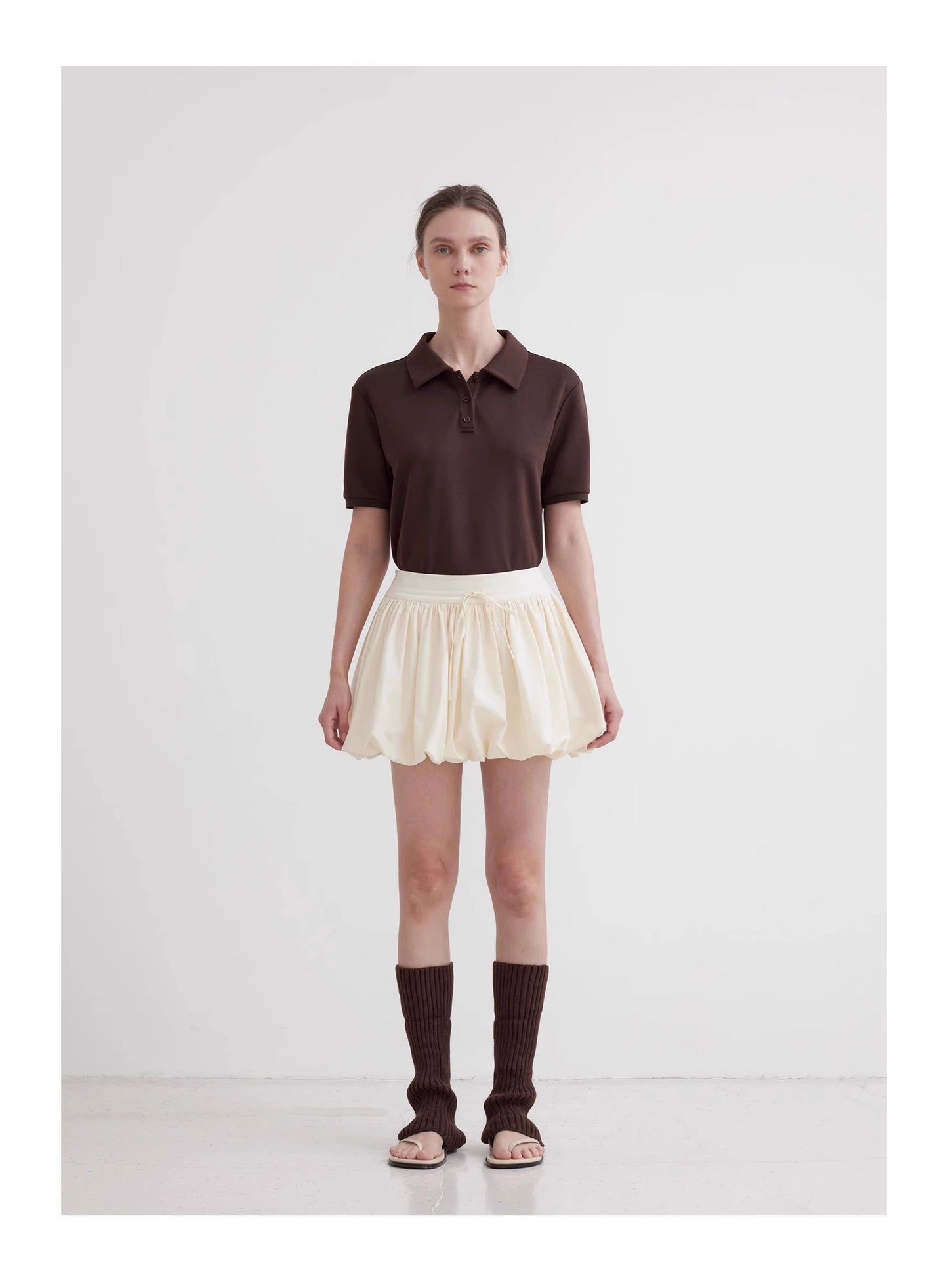 "Alice" Low Waist Anti-Exposure Flower Bud Short Skirt for Women