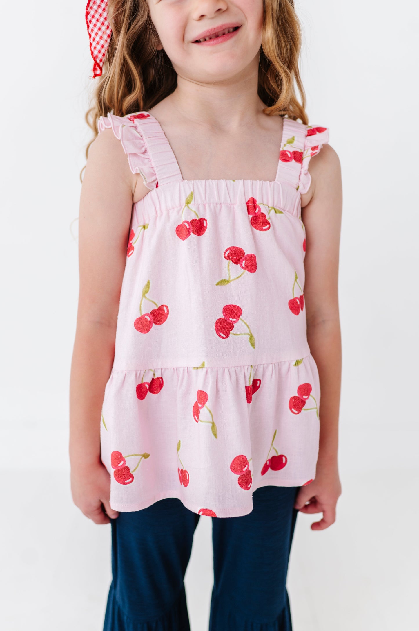 Very Cherry (PINK) Peplum + Pants SET