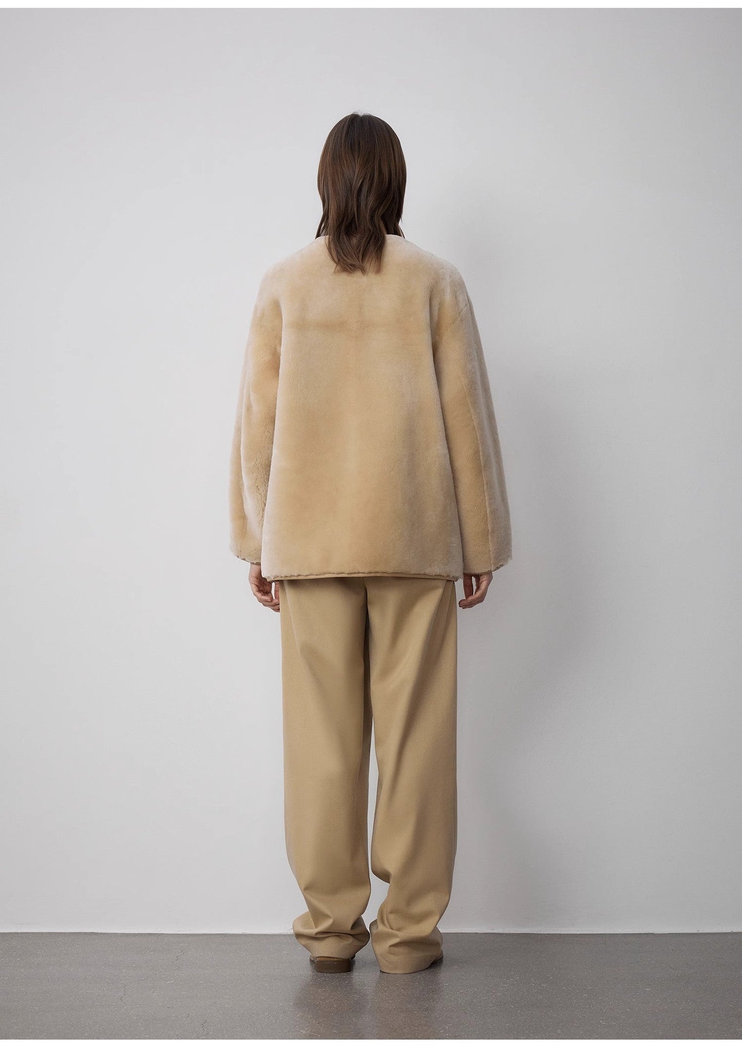 Retro Time Sheepskin Jacket